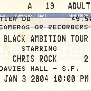 Chris Rock tour tickets