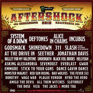 Aftershock Festival tour tickets